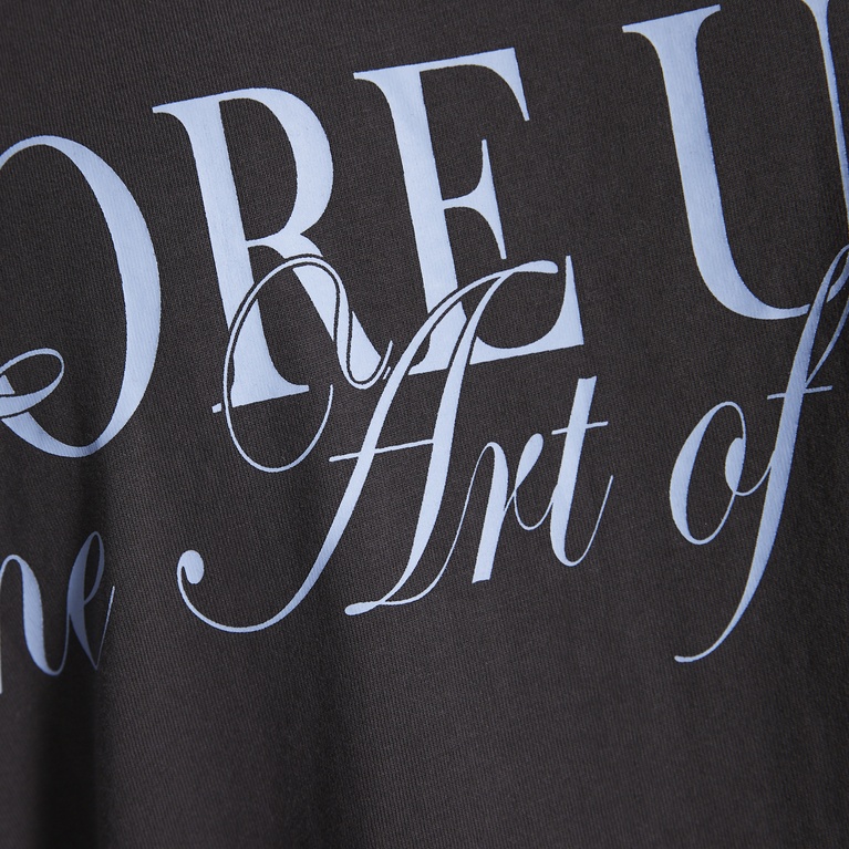 Printed tee "West" Grey 3